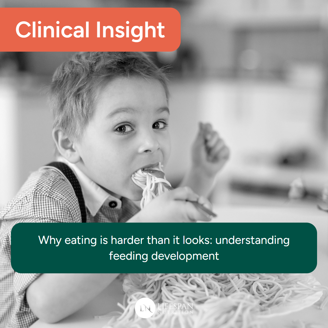 Swallowing and feeding development
